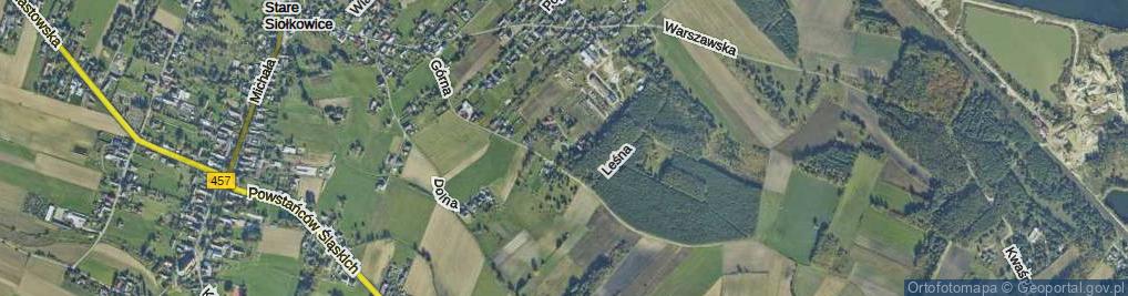 Zdjęcie satelitarne Sosnowa ul.